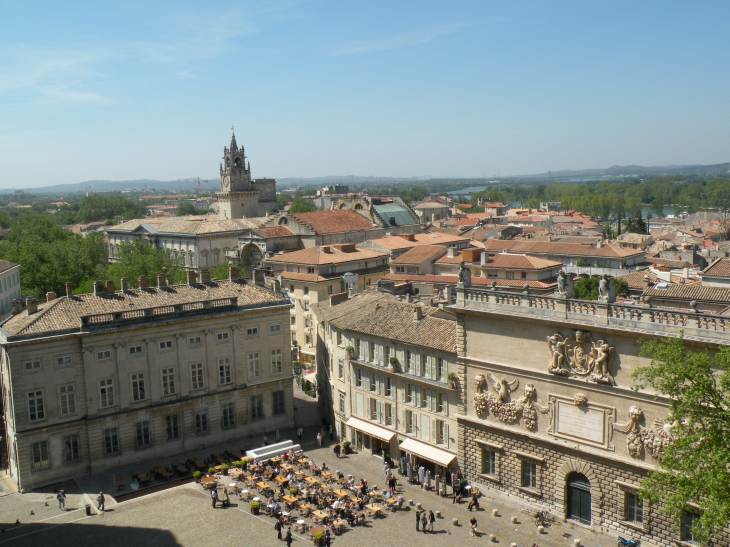  vue générale, mairie, Rhône